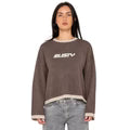 Load image into Gallery viewer, Rider Relaxed Crew Neck Knit - Pinecone
