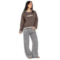 Load image into Gallery viewer, Rider Relaxed Crew Neck Knit - Pinecone
