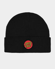 Load image into Gallery viewer, Classic Dot Patch Beanie - Black
