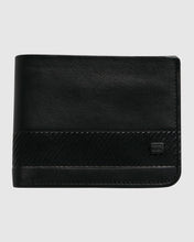 Load image into Gallery viewer, Secret Pocket Leather Wallet - Black
