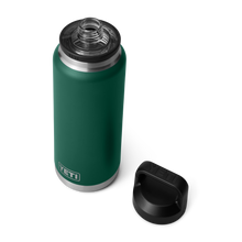 Load image into Gallery viewer, Rambler 36oz Bottle Chug -  Black Forest Green
