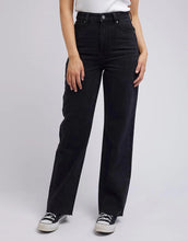 Load image into Gallery viewer, Skye High Rise Straight Leg - Washed Black
