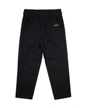 Load image into Gallery viewer, Solid Stripe Elastic Waist Pant - Black
