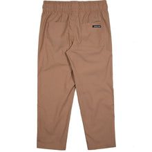 Load image into Gallery viewer, Solid Stripe Elastic Waist Pant - Tan
