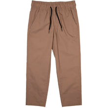 Load image into Gallery viewer, Solid Stripe Elastic Waist Pant - Tan
