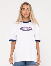 Load image into Gallery viewer, Stargirl Oversized Short Sleeve Tee - White
