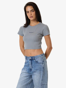 Thrills Workwear Baby Tee - Flint Blue