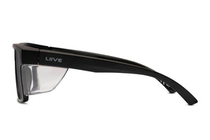 Tradie X Safety Polar - Matt Black Clear Blinker