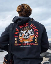 Load image into Gallery viewer, Triple On The Rocks Hooded Pullover - Black
