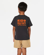 Load image into Gallery viewer, Tube Icon Boys Tee - Washed Black
