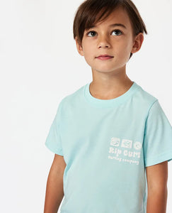 Tube Icon Tee Toddler - Light Blue