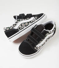 Load image into Gallery viewer, Old Skool V Daises - Black / White
