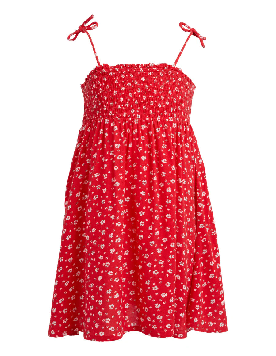 Valencia Empire Dress Toddler - Print