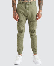 Load image into Gallery viewer, Viper Denim Jogger - Khaki
