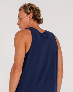 Vital Tank - Navy Blue