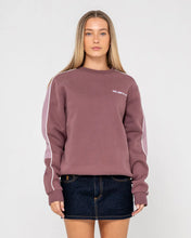 Load image into Gallery viewer, Two Timer Panelled Crew - Cadet Elderberry Elderberry L6
