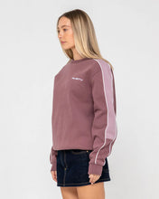 Load image into Gallery viewer, Two Timer Panelled Crew - Cadet Elderberry Elderberry L6

