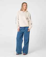 Load image into Gallery viewer, Two Timer Panelled Crew - Oatmeal / Grey
