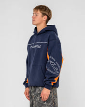 Load image into Gallery viewer, Titan Hooded Fleece - Navy Blue
