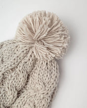 Load image into Gallery viewer, Mermaid Beanie - Ecru Marle
