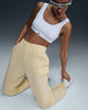 Womens Nike Phoenix Fleece HR OS Pant 2 - Tan