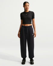 Load image into Gallery viewer, Womens Nike Pheonix Fleece HR OS Pant 2 - Black
