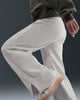 Womens Nike Pheonix Fleece Pant Wide Leg - Cream