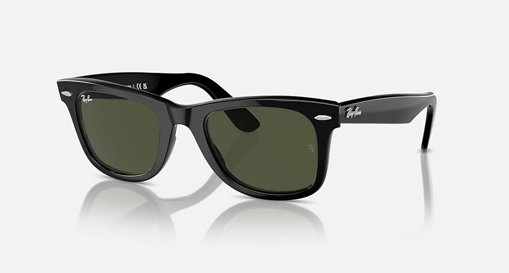 Wayfarer Black - G-15 Green