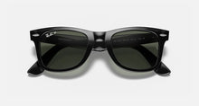 Load image into Gallery viewer, Wayfarer Black - Green Polar
