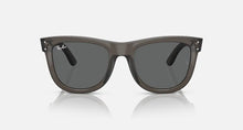 Load image into Gallery viewer, Wayfarer Reverse - Transparent Grey Dark Grey
