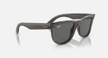 Load image into Gallery viewer, Wayfarer Reverse - Transparent Grey Dark Grey
