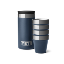 Load image into Gallery viewer, Yeti Shot Glasses &amp; Case - Navy
