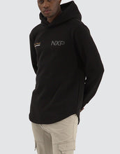 Load image into Gallery viewer, Wild Dual Curved Hoodie - Jet  Black

