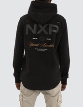 Load image into Gallery viewer, Wild Dual Curved Hoodie - Jet  Black

