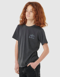 Tropic Daze Art Tee - Washed Black