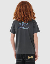 Load image into Gallery viewer, Tropic Daze Art Tee - Washed Black

