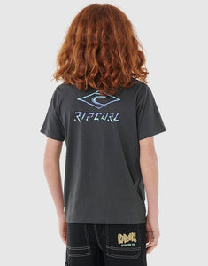 Tropic Daze Art Tee - Washed Black
