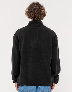 Core Division Polar Fleece Quarter Zip - Black