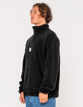 Load image into Gallery viewer, Core Division Polar Fleece Quarter Zip - Black
