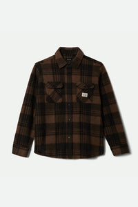 Bowery Artic Stretch Fleece Shirt - Brown/Black