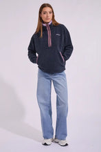 Load image into Gallery viewer, Neon Isles Retro Polar Fleece - Navy
