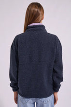 Load image into Gallery viewer, Neon Isles Retro Polar Fleece - Navy
