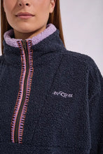 Load image into Gallery viewer, Neon Isles Retro Polar Fleece - Navy
