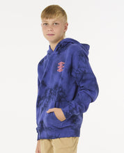 Load image into Gallery viewer, Raw Energy Tie Dye Hood - Wild Berry
