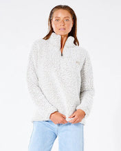 Load image into Gallery viewer, Dark N Stormy 1/4 Zip Crew - Off White
