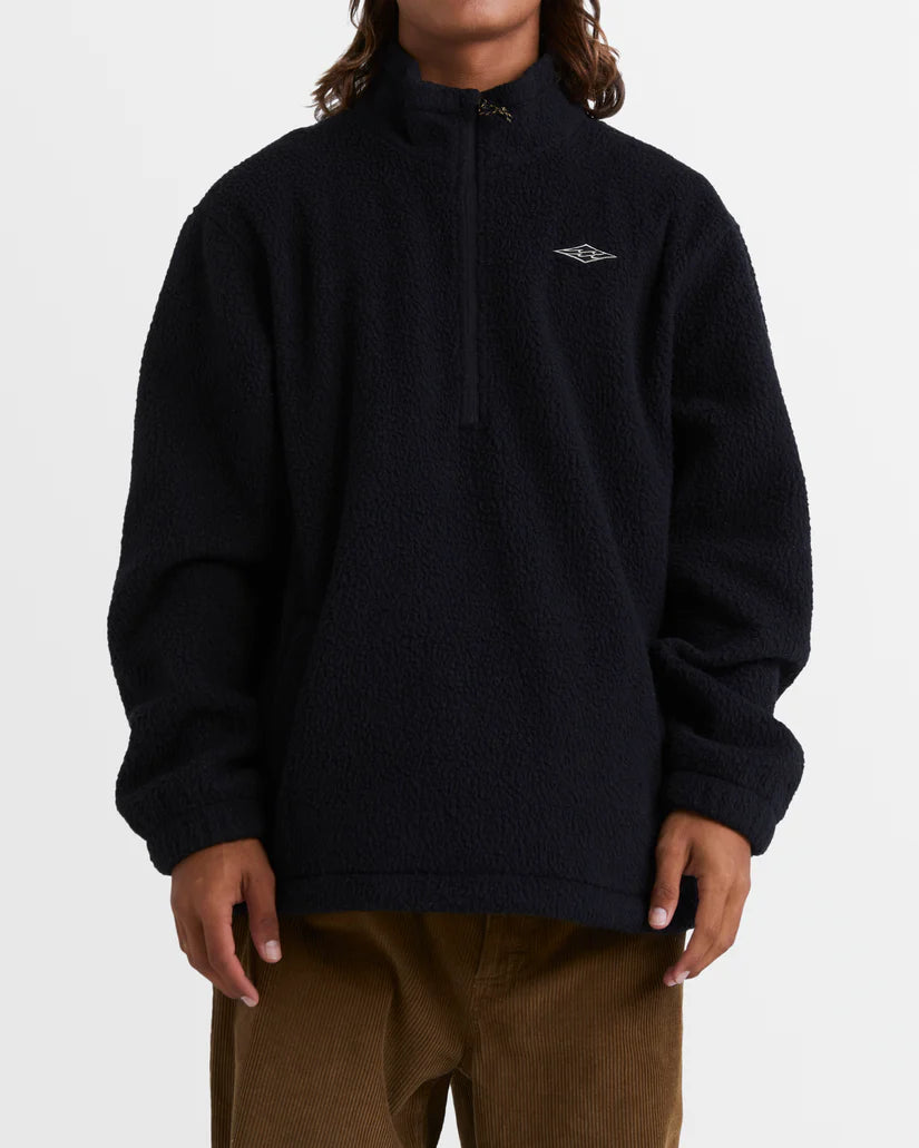 Boundary Mock Neck - Black