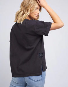 AAE Washed Tee - Washed Black