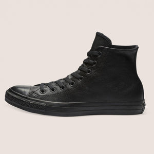 Chuck Taylor All Star Leather High - Mono Black