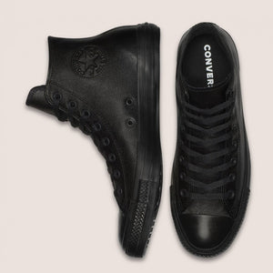 Chuck Taylor All Star Leather High - Mono Black