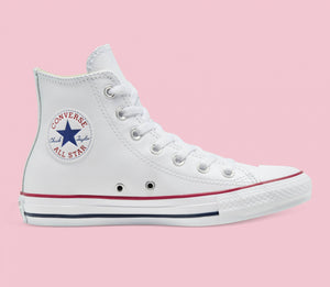 Chuck Taylor All Star Leather High - White